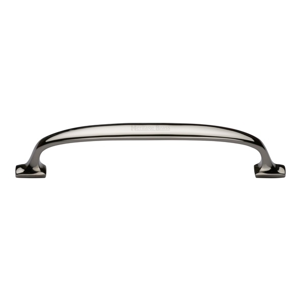 C7213 160-PNF • 160 x 184 x 35mm • Polished Nickel • Heritage Brass Durham Cabinet Pull Handle